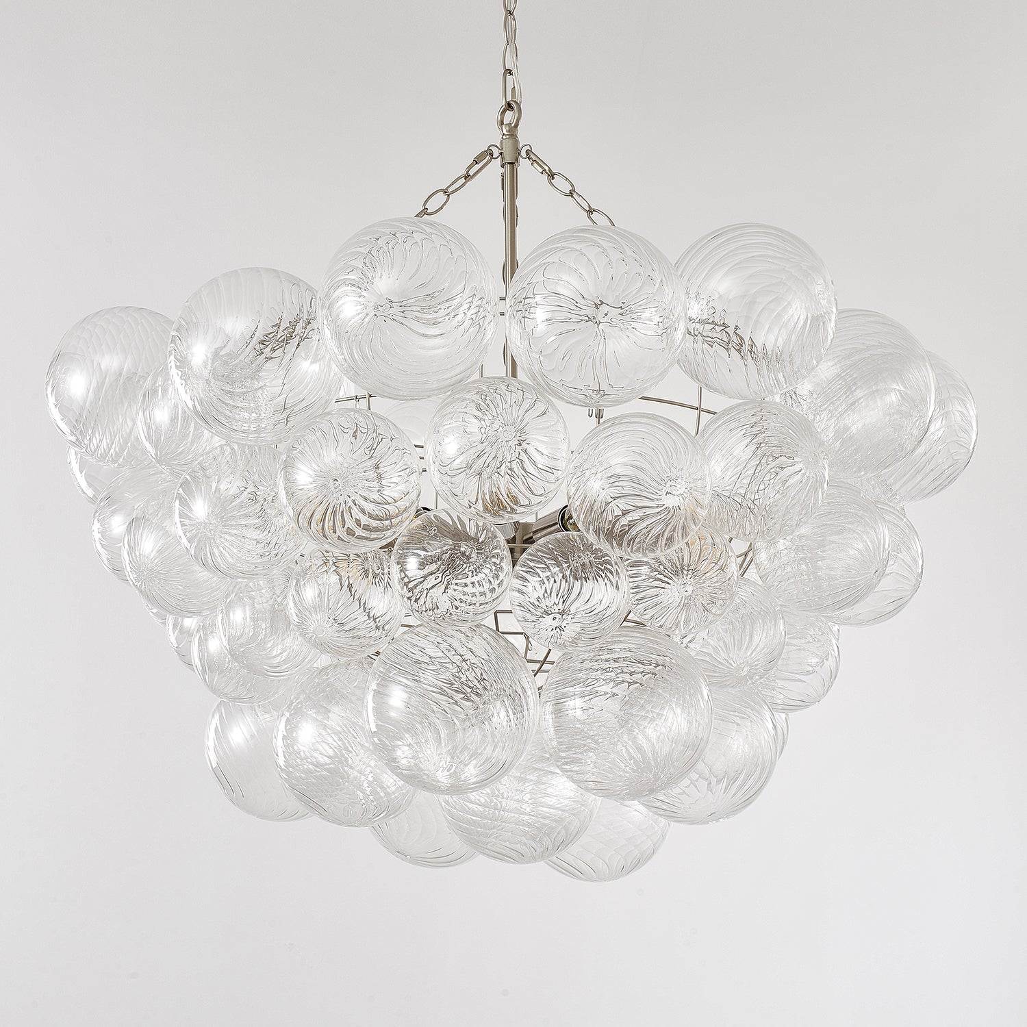 Aurora Chandelier Glass Ball Bubble Modern - Neutral Decor