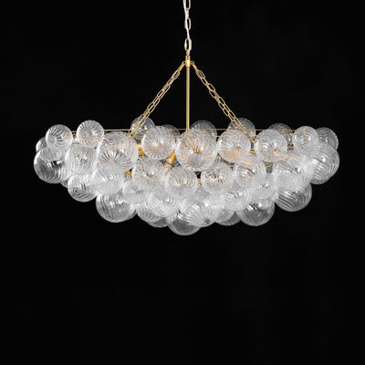 Aurora Chandelier Glass Ball Bubble Modern - Neutral Decor