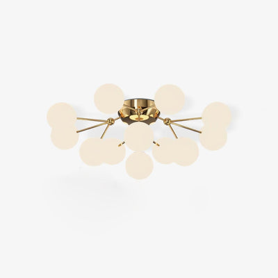 Veloel Luxury Glass Ceiling Lamp