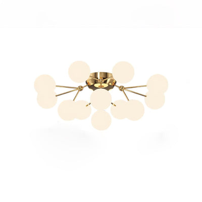 Veloel Luxury Glass Ceiling Lamp