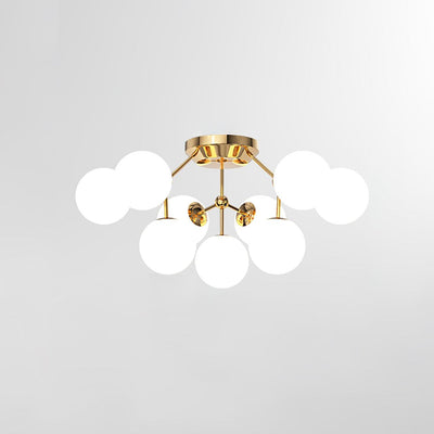 Veloel Luxury Glass Ceiling Lamp