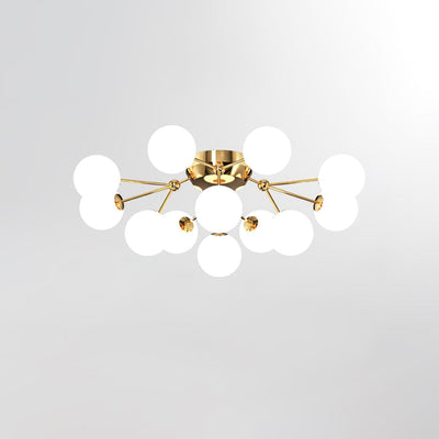 Veloel Luxury Glass Ceiling Lamp