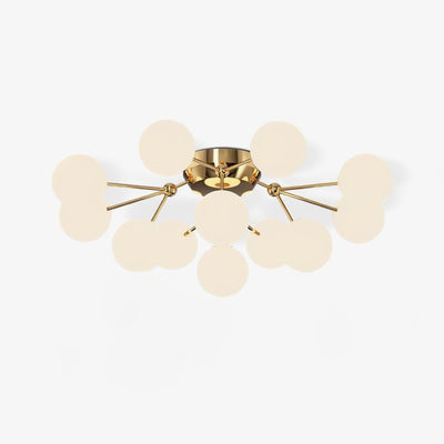 Veloel Luxury Glass Ceiling Lamp