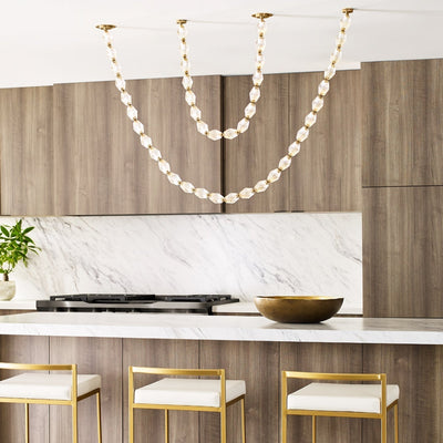 Pearlene Beaded Chandelier