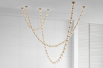 Pearlene Beaded Chandelier
