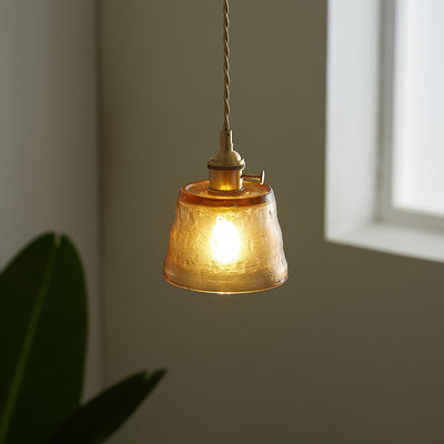 Lioreraya Pendant Lamp Copper Glass for Dining