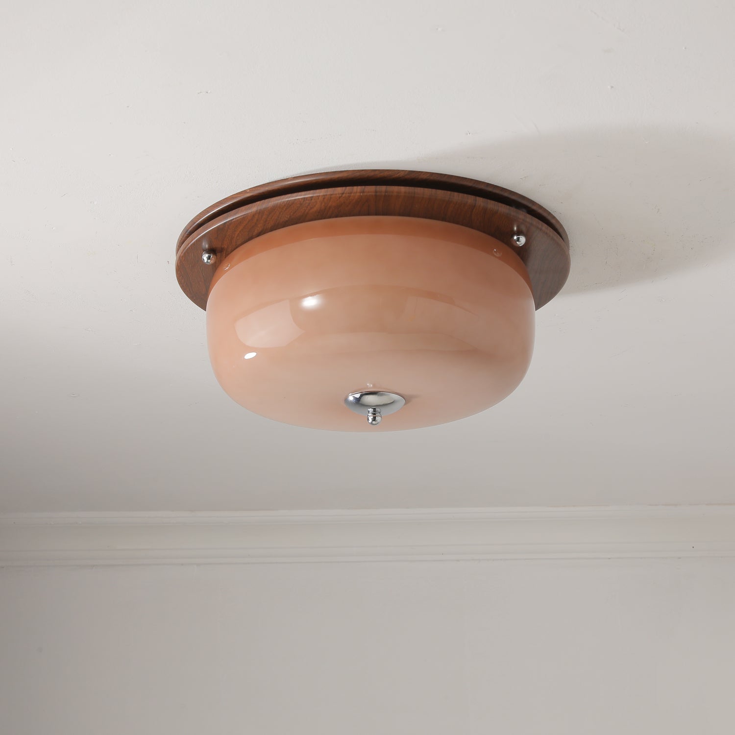 Vetheel Premium Nordic Art Dome Glass Ceiling Light