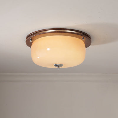 Vetheel Premium Nordic Art Dome Glass Ceiling Light
