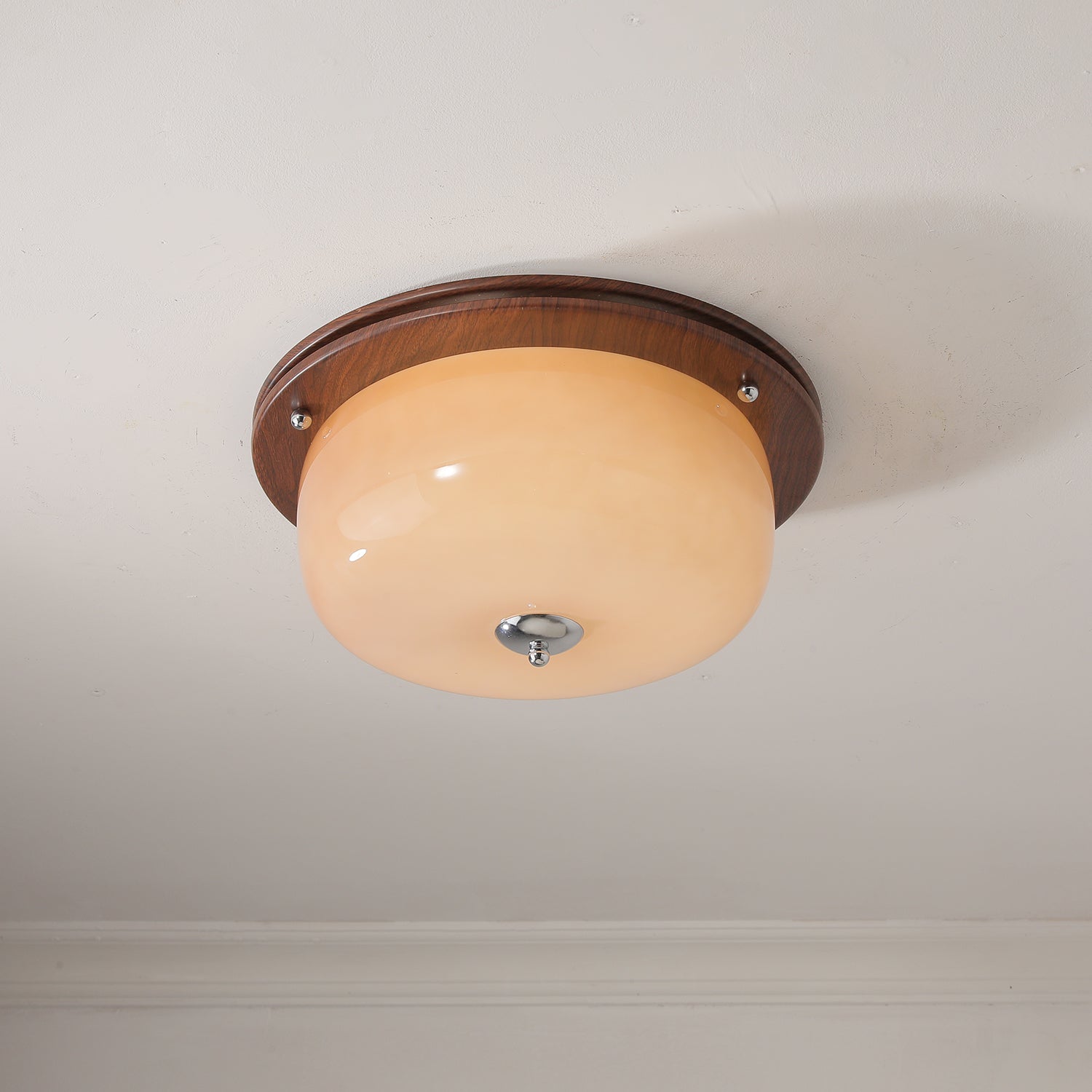 Vetheel Premium Nordic Art Dome Glass Ceiling Light