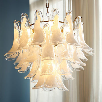 Glyra Amber Bloom Chandelier