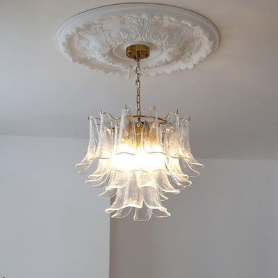 Glyra Amber Bloom Chandelier