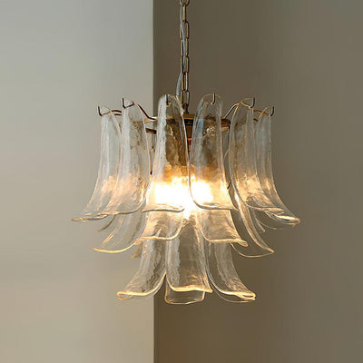 Glyra Amber Bloom Chandelier