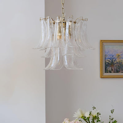 Glyra Amber Bloom Chandelier