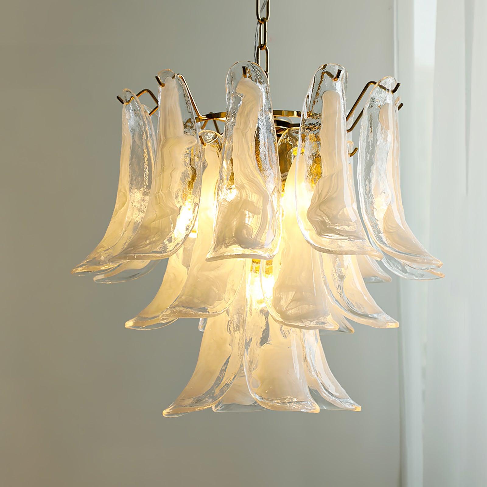 Glyra Amber Bloom Chandelier