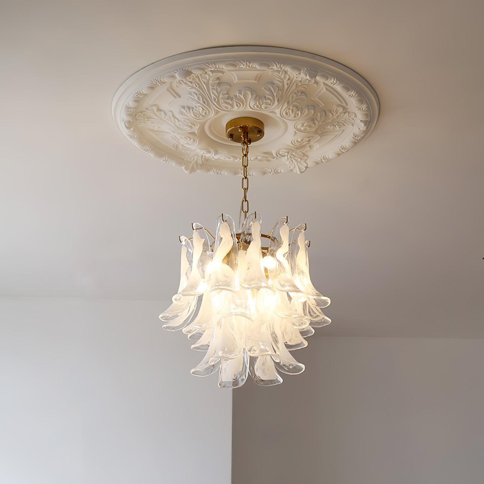 Glyra Amber Bloom Chandelier