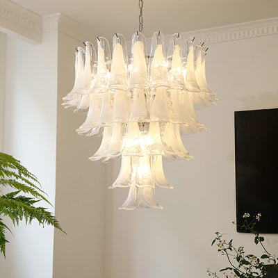 Glyra Amber Bloom Chandelier
