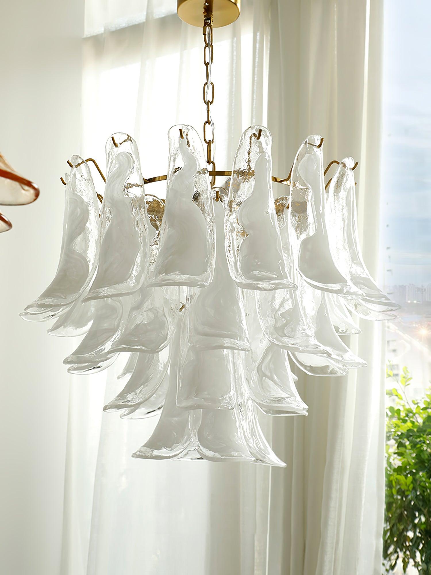 Glyra Amber Bloom Chandelier