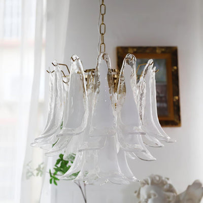 Glyra Amber Bloom Chandelier