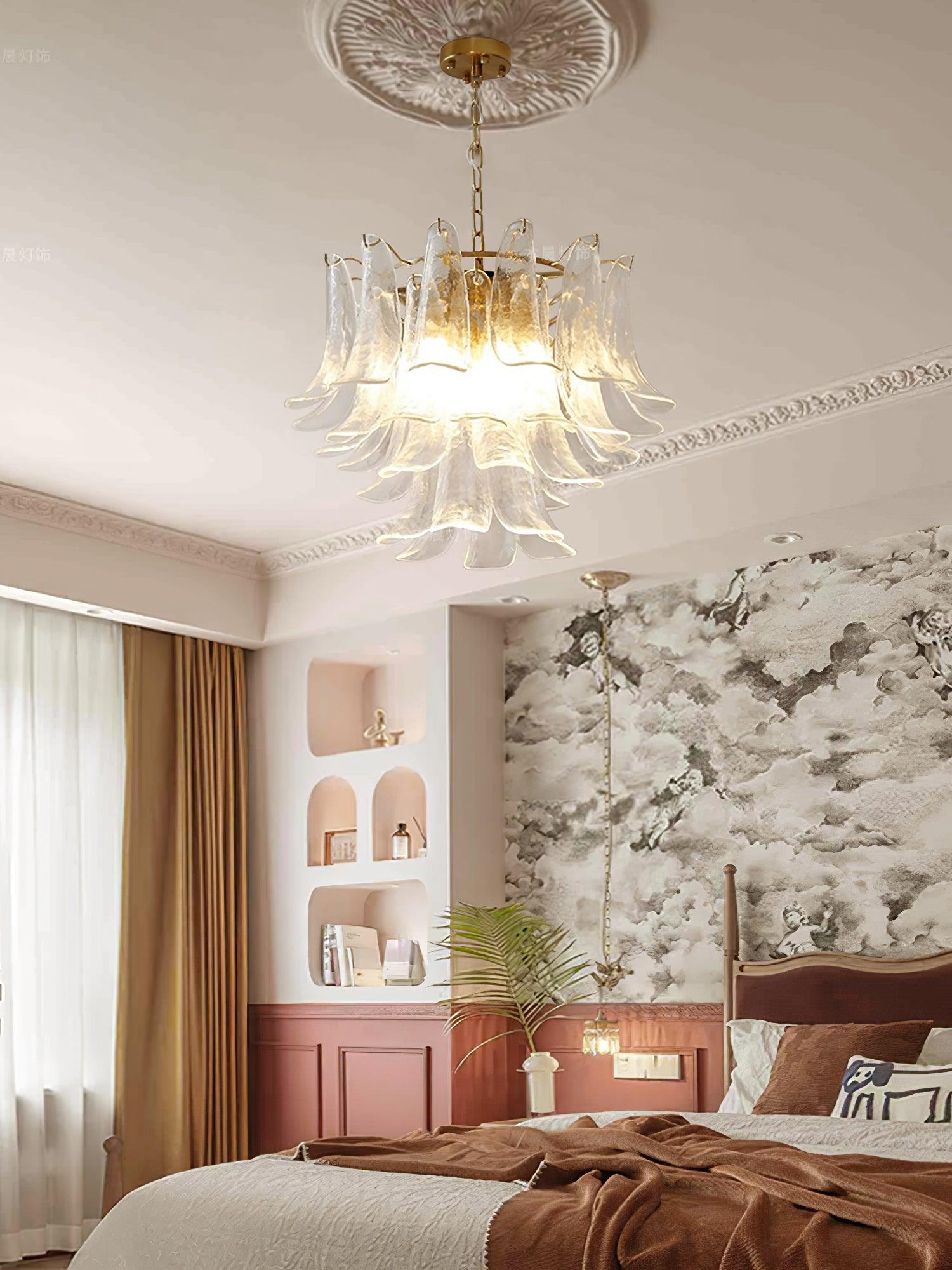 Glyra Amber Bloom Chandelier