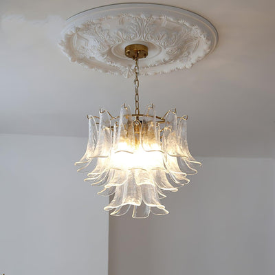 Glyra Amber Bloom Chandelier