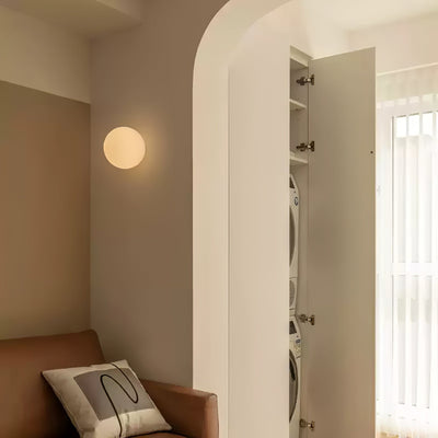 Celorira Modern Minimalist Mini Orb Glass Wall Lamp