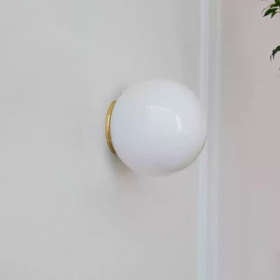 Celorira Modern Minimalist Mini Orb Glass Wall Lamp