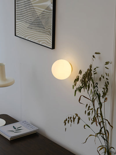Celorira Modern Minimalist Mini Orb Glass Wall Lamp