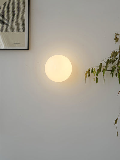 Celorira Modern Minimalist Mini Orb Glass Wall Lamp