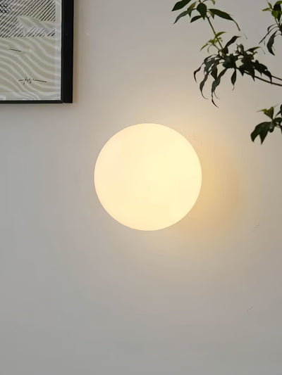 Celorira Modern Minimalist Mini Orb Glass Wall Lamp