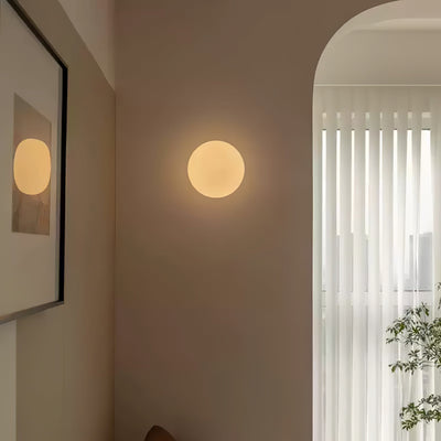 Celorira Modern Minimalist Mini Orb Glass Wall Lamp