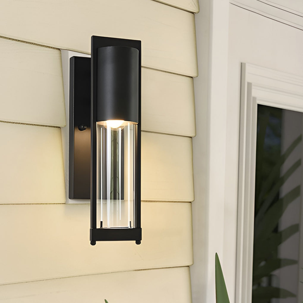 Dwayne Antique Modern Iron Outdoor Sconce Wall Lamp