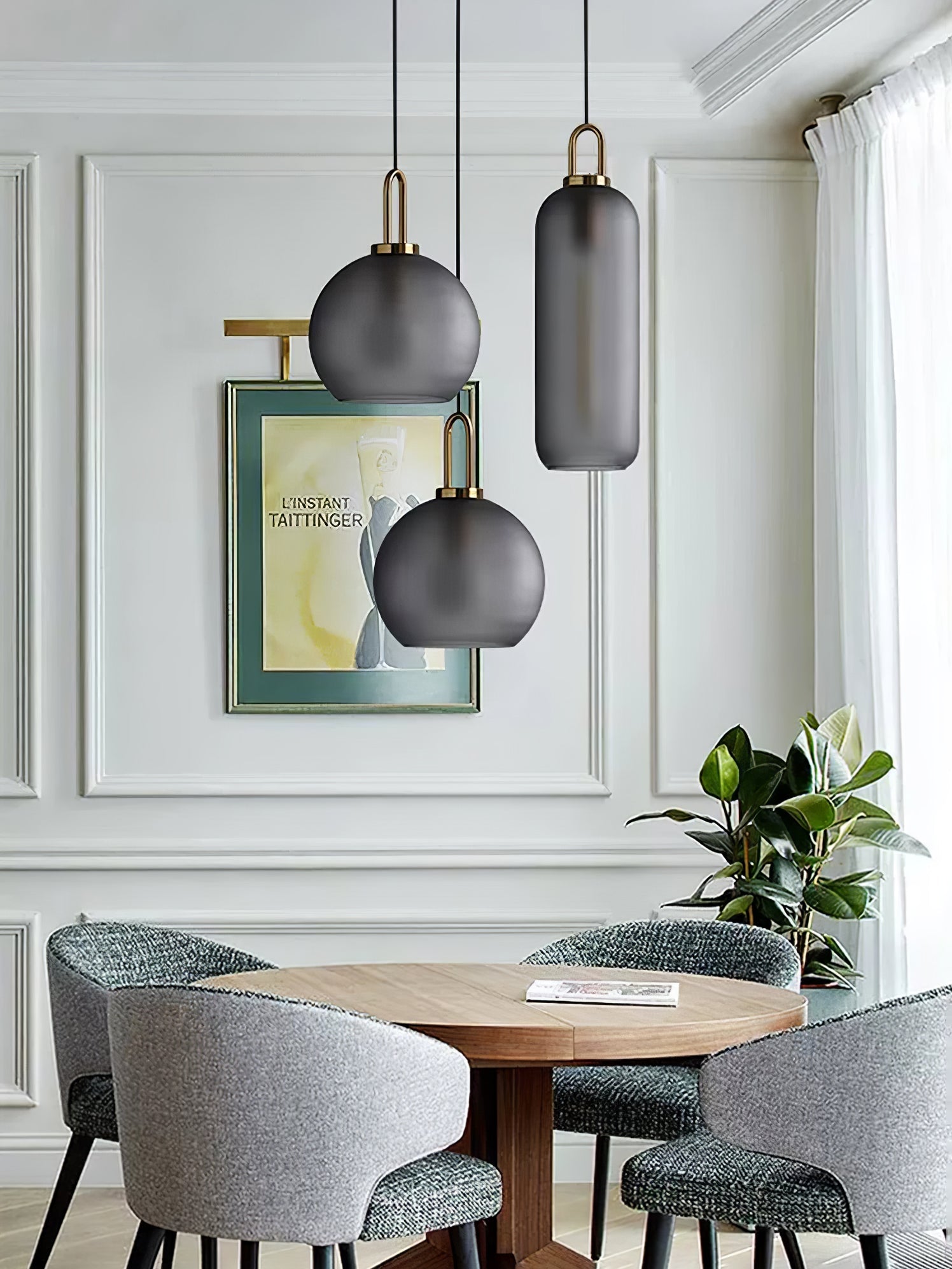 Eirisina Pendant Lamp Pendulum Glass