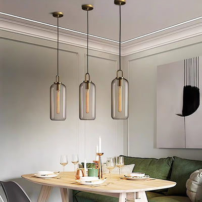 Sevelo Pendant Lamp Frosted Glass Swag Adjustable