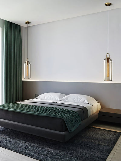 Sevelo Pendant Lamp Frosted Glass Swag Adjustable
