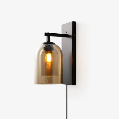 Celerira Nordic Art Tubular Plug-in Glass Wall Lamp