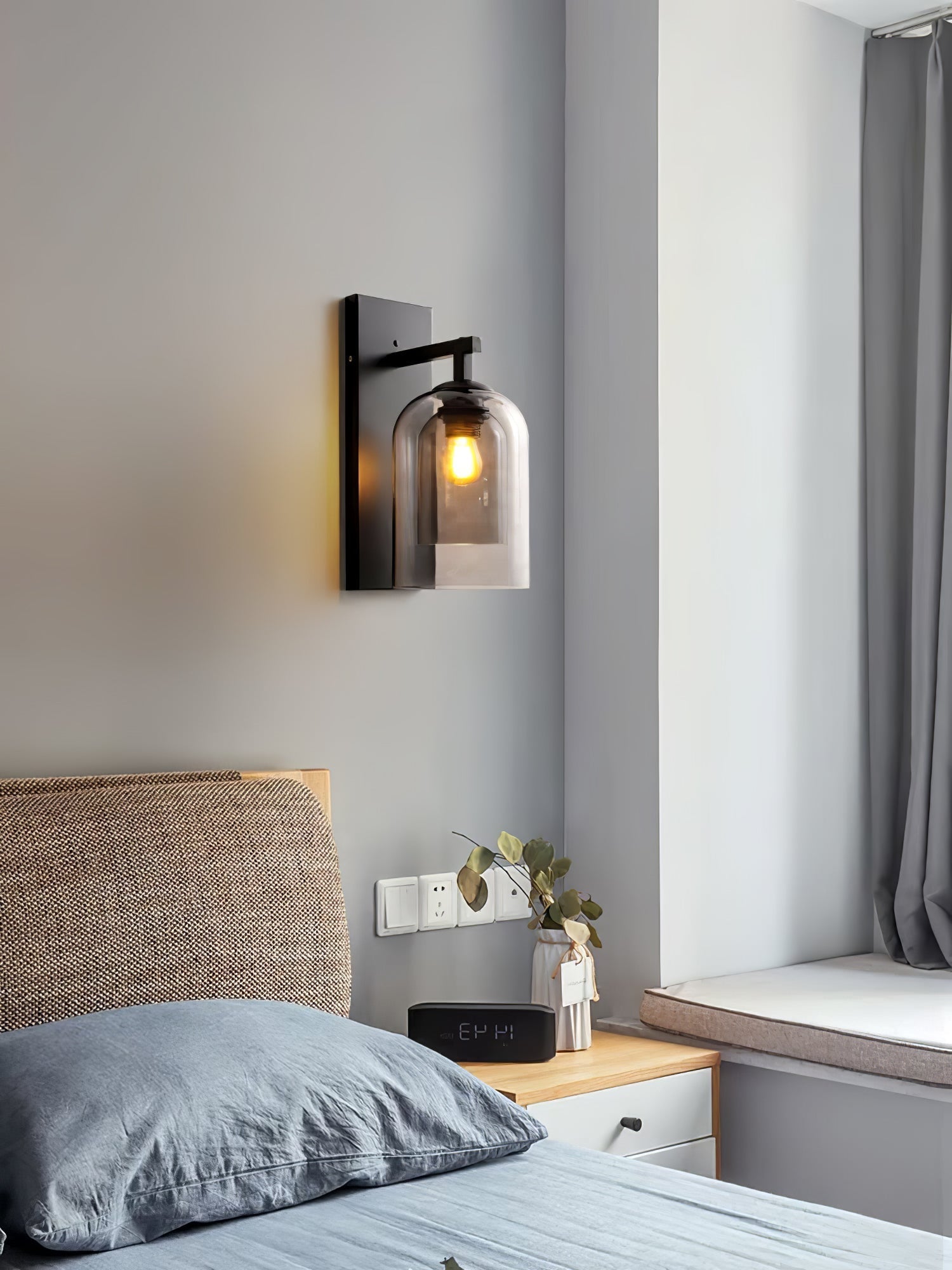 Xalen Premium Nordic Art Tubular Glass Wall Lamp