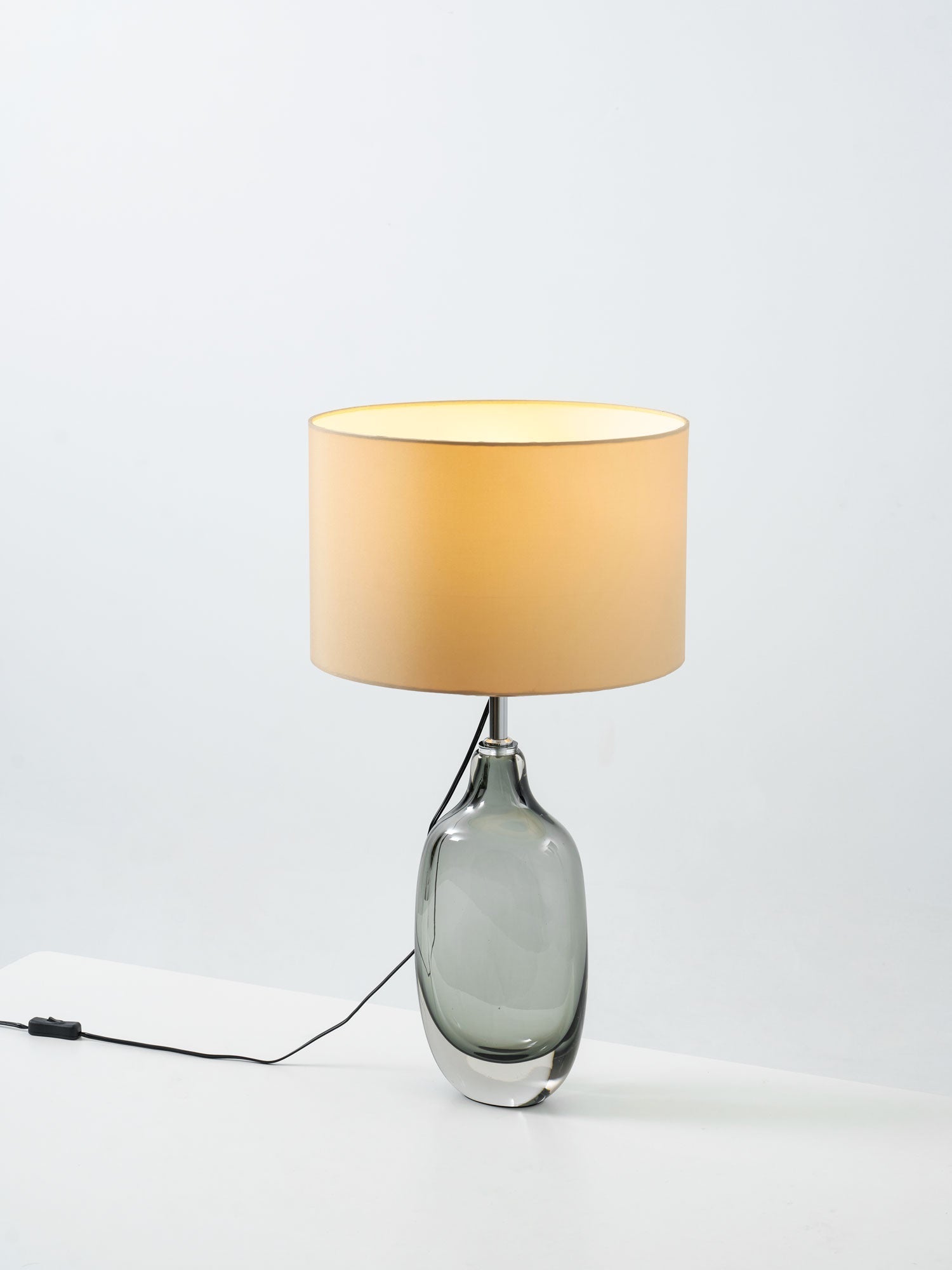 Someray Glazed Crystal Table Lamp