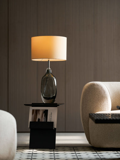 Someray Glazed Crystal Table Lamp