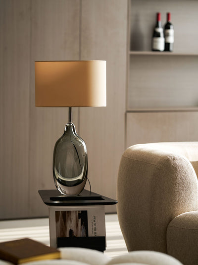 Someray Glazed Crystal Table Lamp