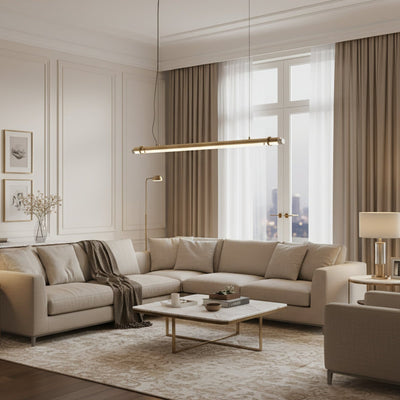Gleam Bar Linear Pendant Lamp