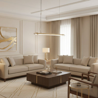 Gleam Bar Linear Pendant Lamp