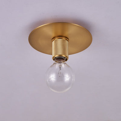 Aursorion Modern Minimalist Brass Ceiling Light