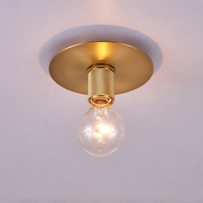 Aursorion Modern Minimalist Brass Ceiling Light