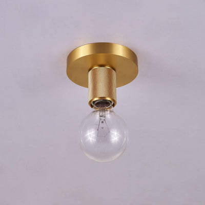 Aursorion Modern Minimalist Brass Ceiling Light