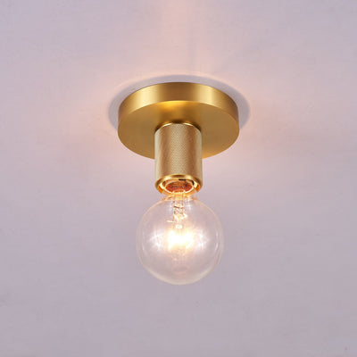 Aursorion Modern Minimalist Brass Ceiling Light