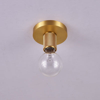 Aursorion Modern Minimalist Brass Ceiling Light