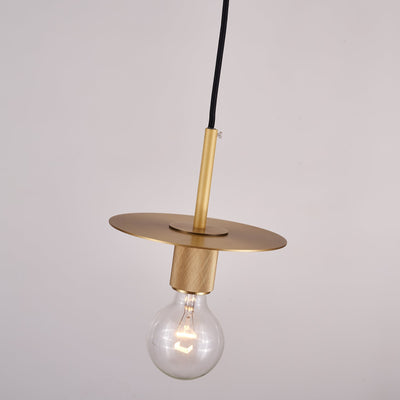 Allirus Modern Minimalist Nordic Brass Pendant Light