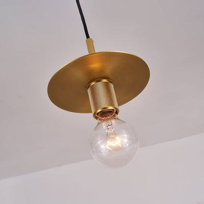Allirus Modern Minimalist Nordic Brass Pendant Light