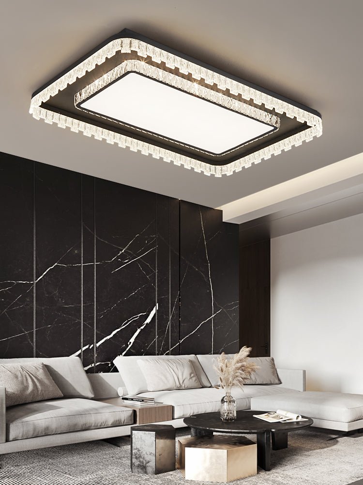 Nythee Modern Minimalist Luxury Crystal Ceiling Light