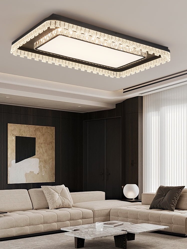 Nythee Modern Minimalist Luxury Crystal Ceiling Light